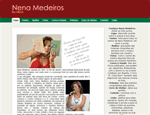 Tablet Screenshot of nenamedeiros.com